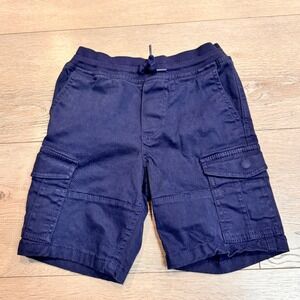 Eddie Bauer Kids Boys Navy Blue Cargo Shorts XSmall XS 5-6‎